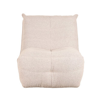 LABEL51 Fauteuil Take It Easy - Naturel - Boucle