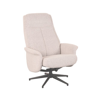 LABEL51 Fauteuil Bergen - Naturel - Boucle - Excl. Hocker