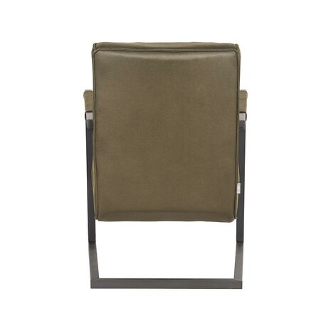 LABEL51 Fauteuil Milo - Army green - Microfiber