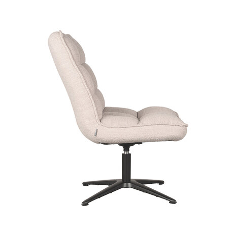 LABEL51 Fauteuil Vince - Naturel - Boucle