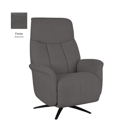 LABEL51 Fauteuil Oslo - Antraciet - Cosmo